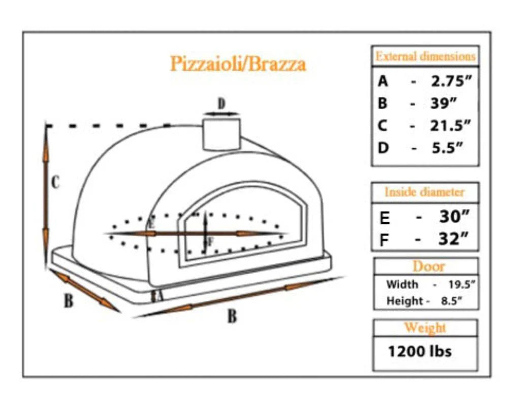 Pizzaioli Premium Pizza Oven by Authentic Pizza Ovens