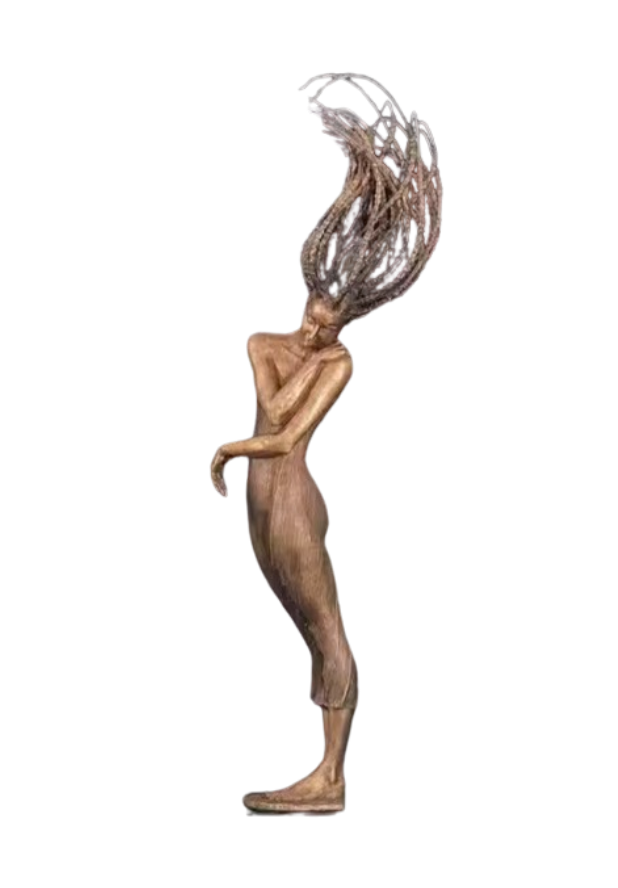 Willow Whisper Woman Sculpture by Nexus Sculpt