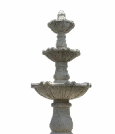 Roman Elegance Carved Stone Fountain by Nexus