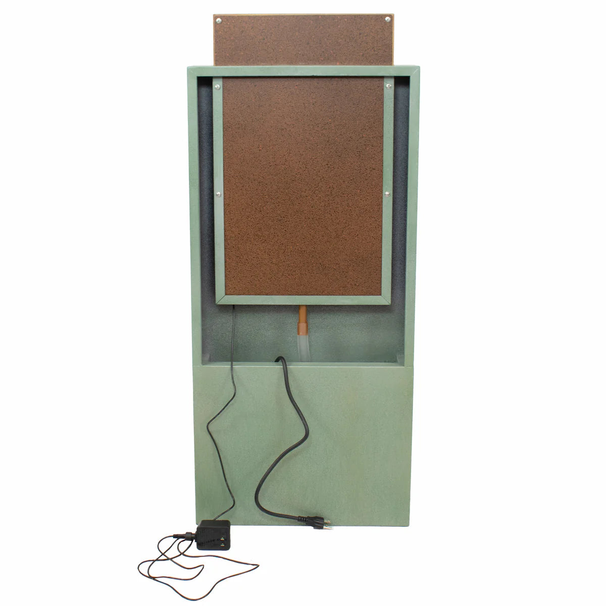 Sunnydaze Mighty Oak Outdoor Water Fountain with Lights - 41.25"